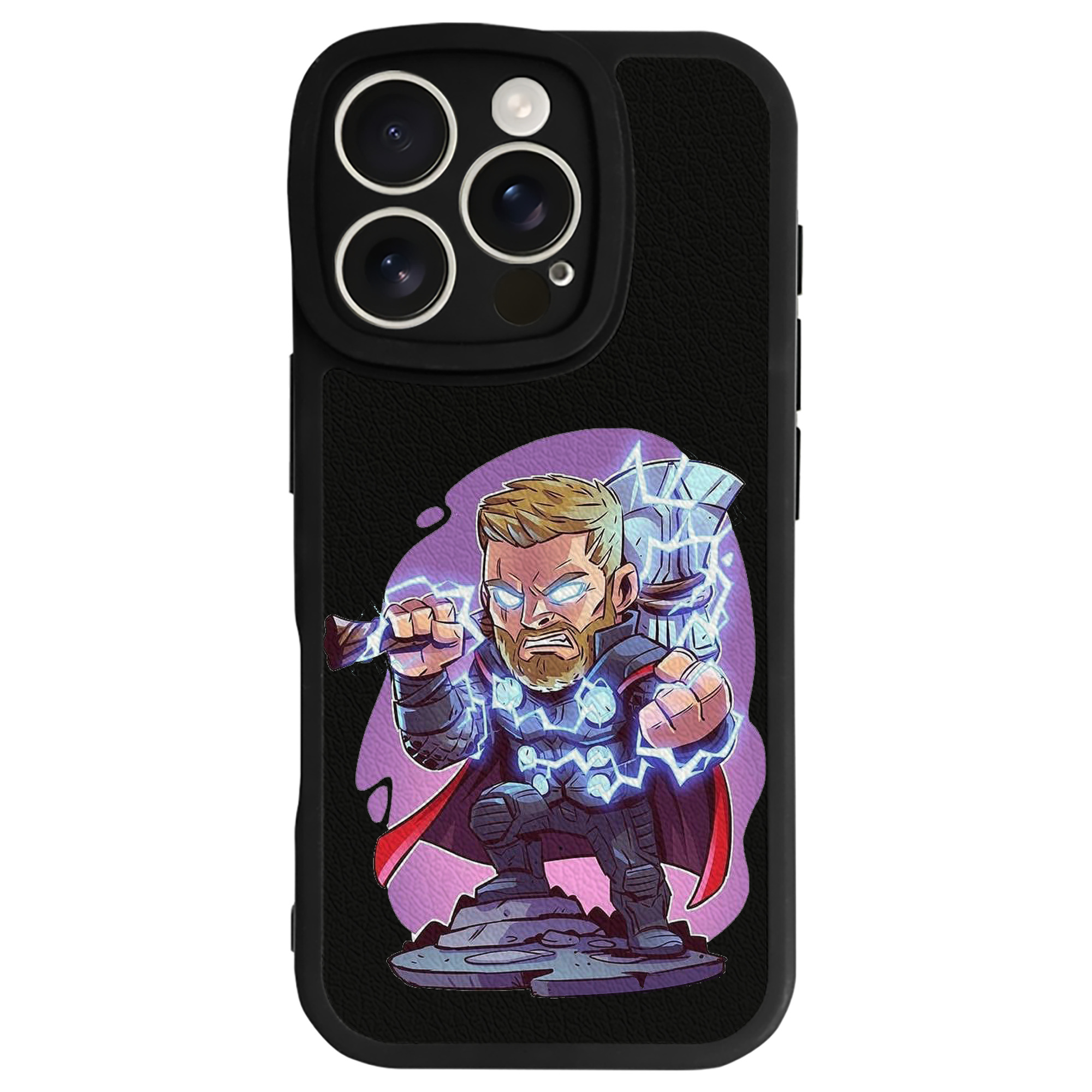 （画像用） アベンジャーズ The Avengers 【iPhone 16シリーズ対応】シリコンスマホケース（レザー調） 材質：シリコン